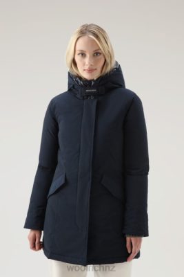Woolrich Clothing - Woolrich Arctic Parka in Urban Touch Melton Blue Women DL82218 Clothing