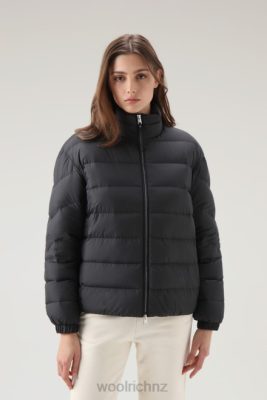 Woolrich Clothing - Woolrich Ellis Microfiber Down Jacket Black Women DL82296 Clothing