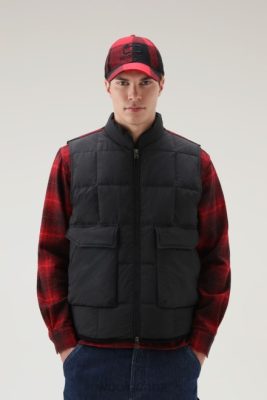 Woolrich Clothing - Woolrich Heritage Terrain Vest Black Men DL82677 Clothing