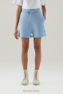 Woolrich Clothing - Woolrich Light Shorts in Pure Cotton Pale Indigo Women DL82146 Clothing