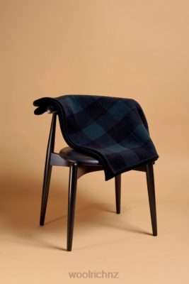 Woolrich NZ - Woolrich Buffalo Check Pure Wool Blanket-Made in Italy Stand Buffalo Unisex DL82349 Accessories