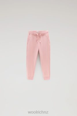 Woolrich NZ - Woolrich G Fleece Sweatpants Candy Pink Girls DL82874 Clothing