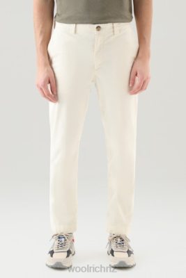 Woolrich NZ - Woolrich Garment-Dyed Classic Chino Pant in Cotton Milky Cream Men DL82601 Clothing