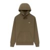 Woolrich NZ - Woolrich Hoodie with Back Print-Aime Leon Dore Burnt Olive Men DL82811 Clothing