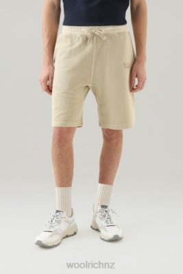 Woolrich NZ - Woolrich Shorts in Garment-Dyed Cotton Beach Sand Men DL82403 Clothing