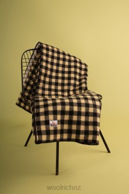 Woolrich Parka - Woolrich Archival Wool and Sherpa Buffalo Check Blanket Khaki Buffalo Unisex DL82663 Accessories