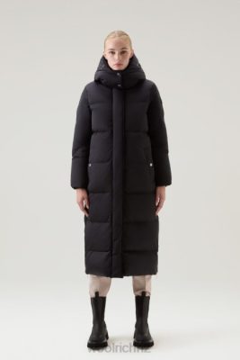 Woolrich Parka - Woolrich Aurora Long Parka Black Women DL82204 Clothing