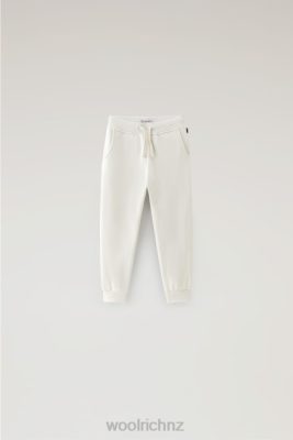Woolrich Parka - Woolrich B Fleece Sweatpants Milky Cream Boys DL82885 Clothing