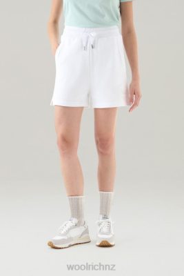 Woolrich Parka - Woolrich Light Shorts in Pure Cotton Bright White Women DL82111 Clothing