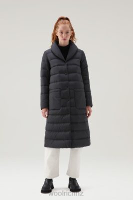 Woolrich Parka - Woolrich Quilted Ellis Microfiber Coat Black Women DL82294 Clothing