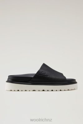 Woolrich Parka - Woolrich Sandals with Oversized Sole Black Women DL82123 Footwear